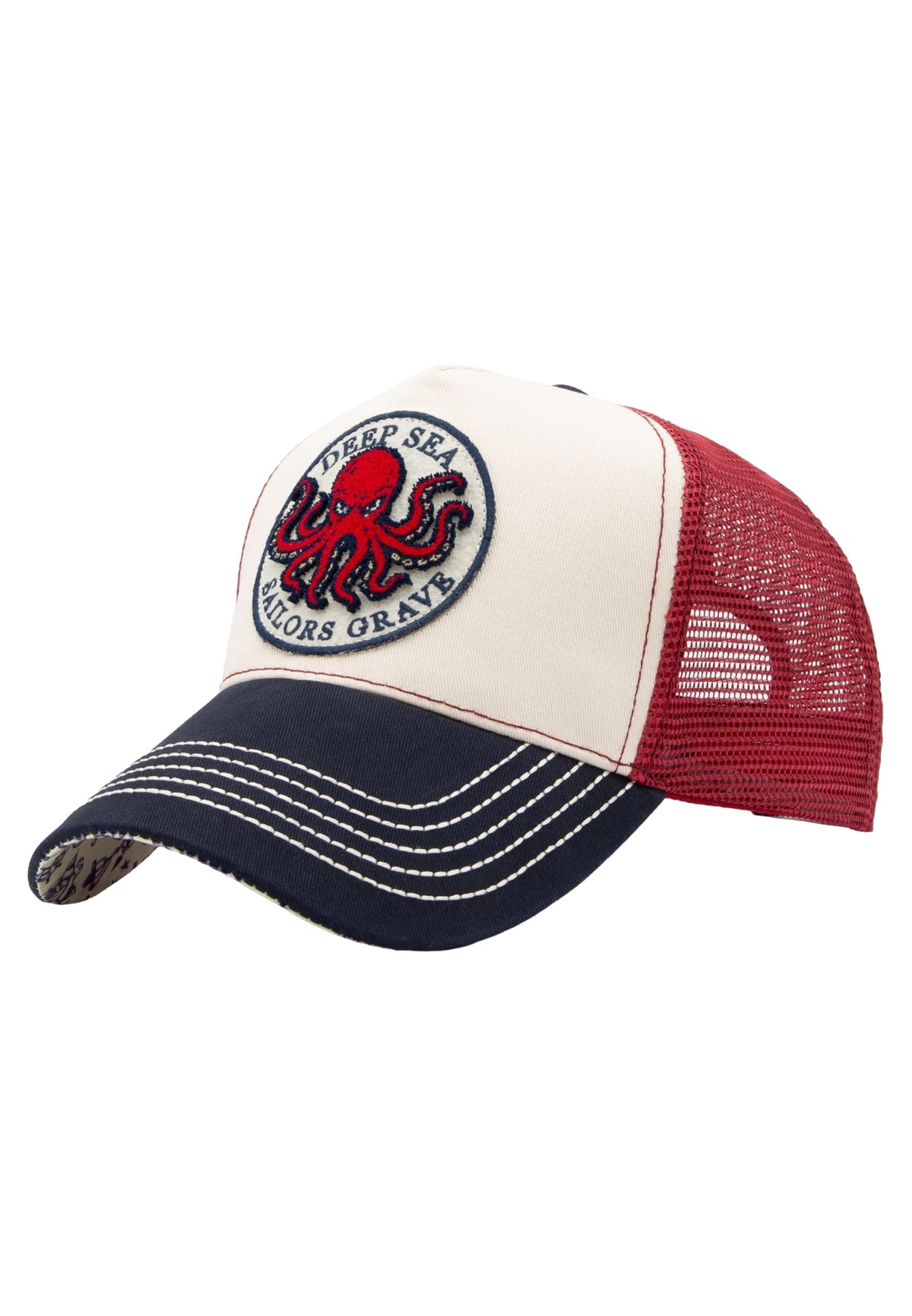King Kerosin Trucker Cap Herren Cord Mesh Snapback Biker Rockabilly Vintage