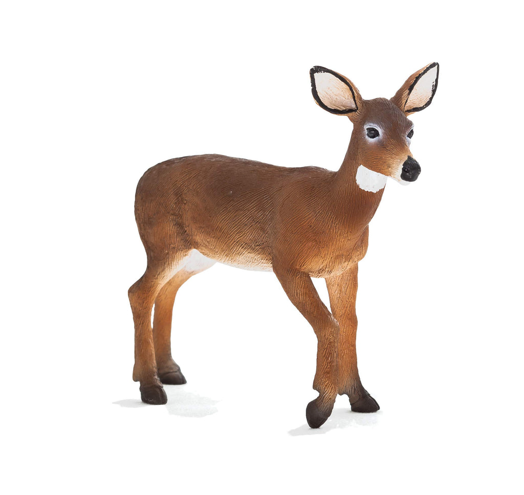 Mojo Woodland Weißwedelhirsch 387185 Tierfigur Hirsch Spielzeug Wildtier PVC