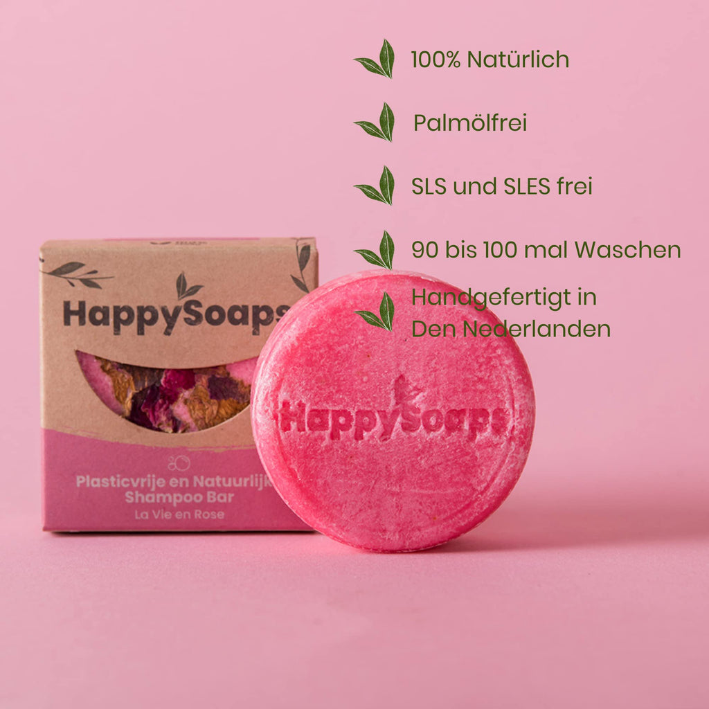 HappySoaps Shampoo Bar Aloe You Vera Much 70 g Aloe Vera für alle Haartypen
