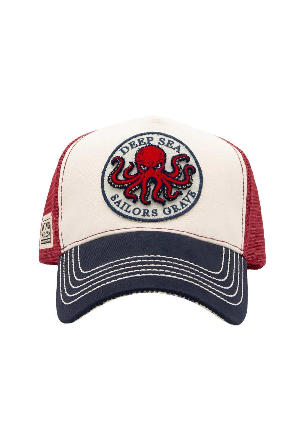 King Kerosin Trucker Cap Herren Cord Mesh Snapback Biker Rockabilly Vintage