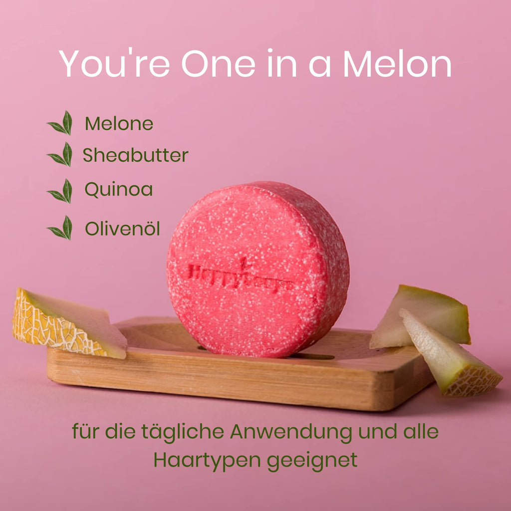 HappySoaps Shampoo Bar Aloe You Vera Much 70 g Aloe Vera für alle Haartypen