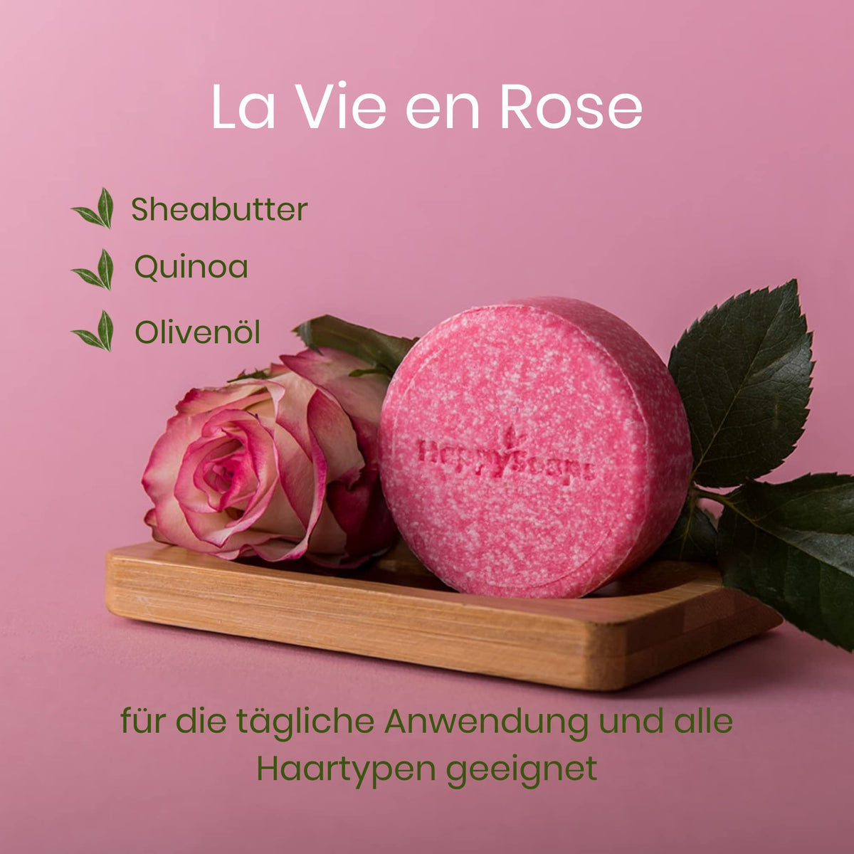 HappySoaps Shampoo Bar Aloe You Vera Much 70 g Aloe Vera für alle Haartypen