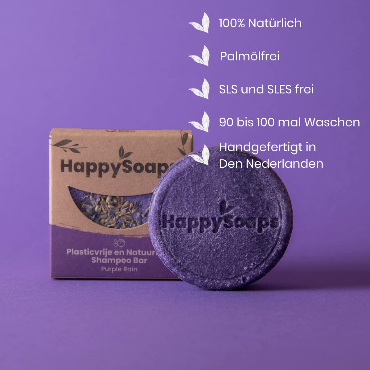 HappySoaps Shampoo Bar Aloe You Vera Much 70 g Aloe Vera für alle Haartypen