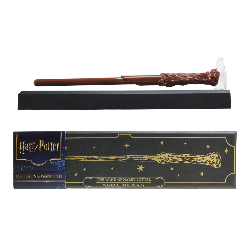 Harry Potter Schwebender Zauberstab Stift Set mit Ständer Sammler Geschenk