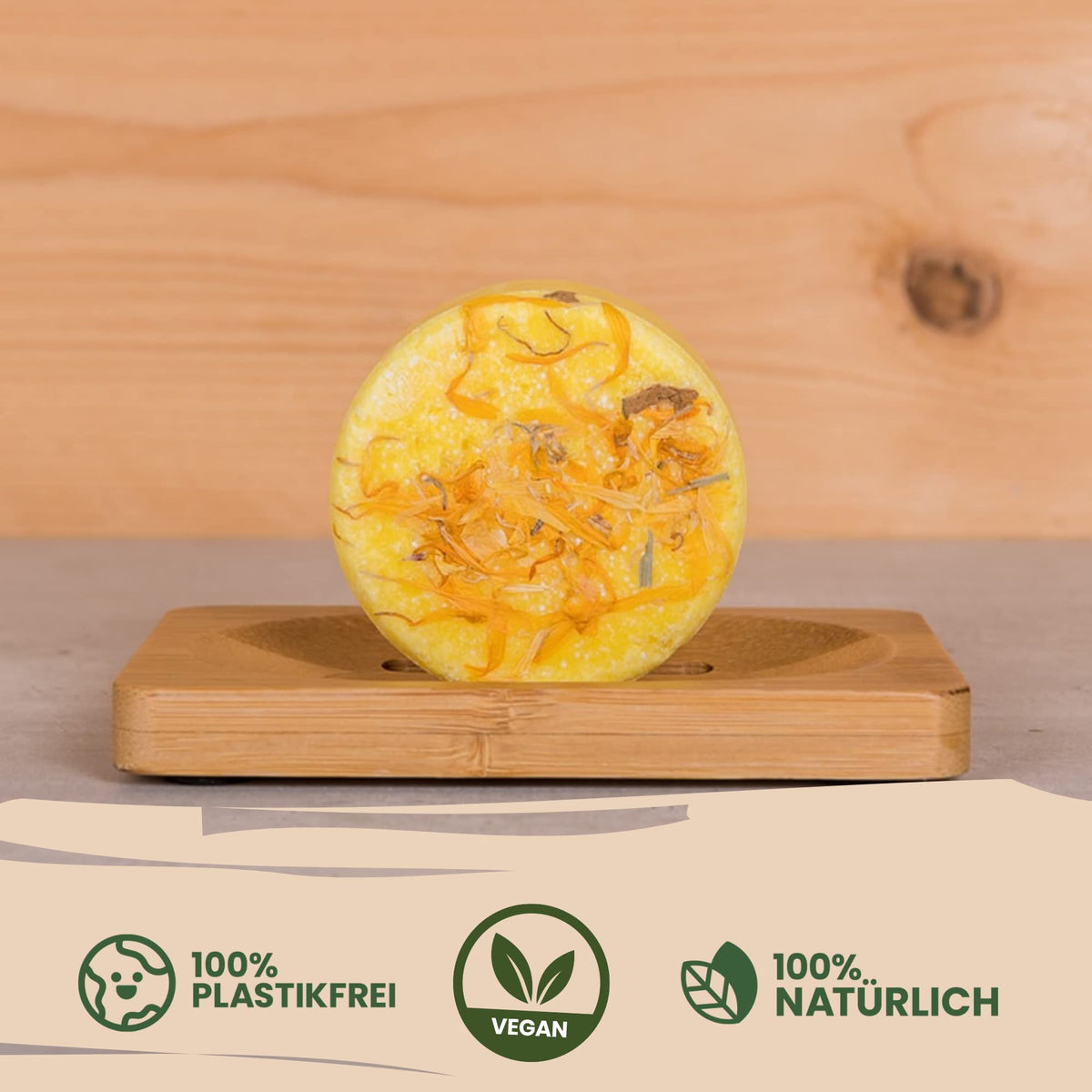 HappySoaps Shampoo Bar Aloe You Vera Much 70 g Aloe Vera für alle Haartypen