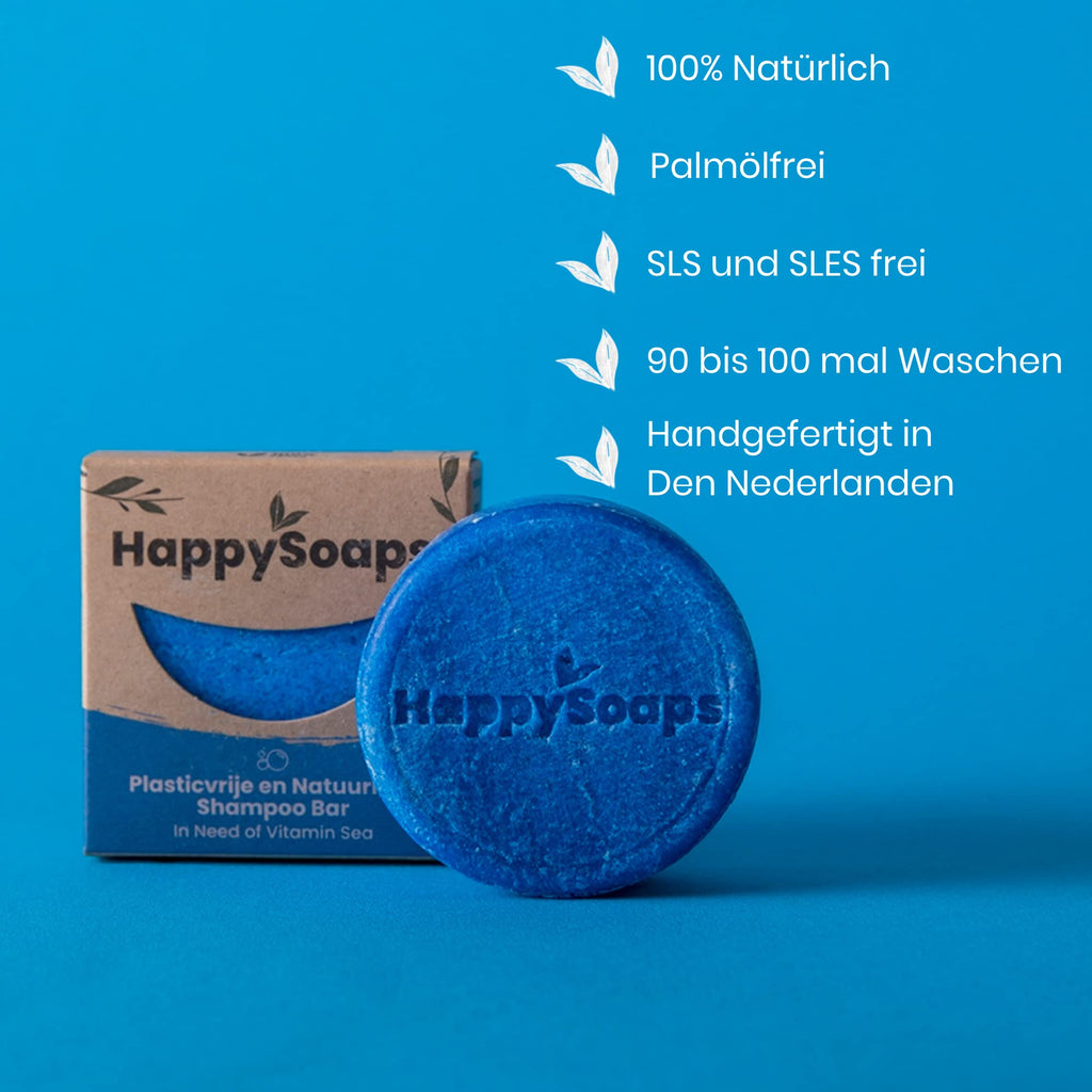 HappySoaps Shampoo Bar Aloe You Vera Much 70 g Aloe Vera für alle Haartypen