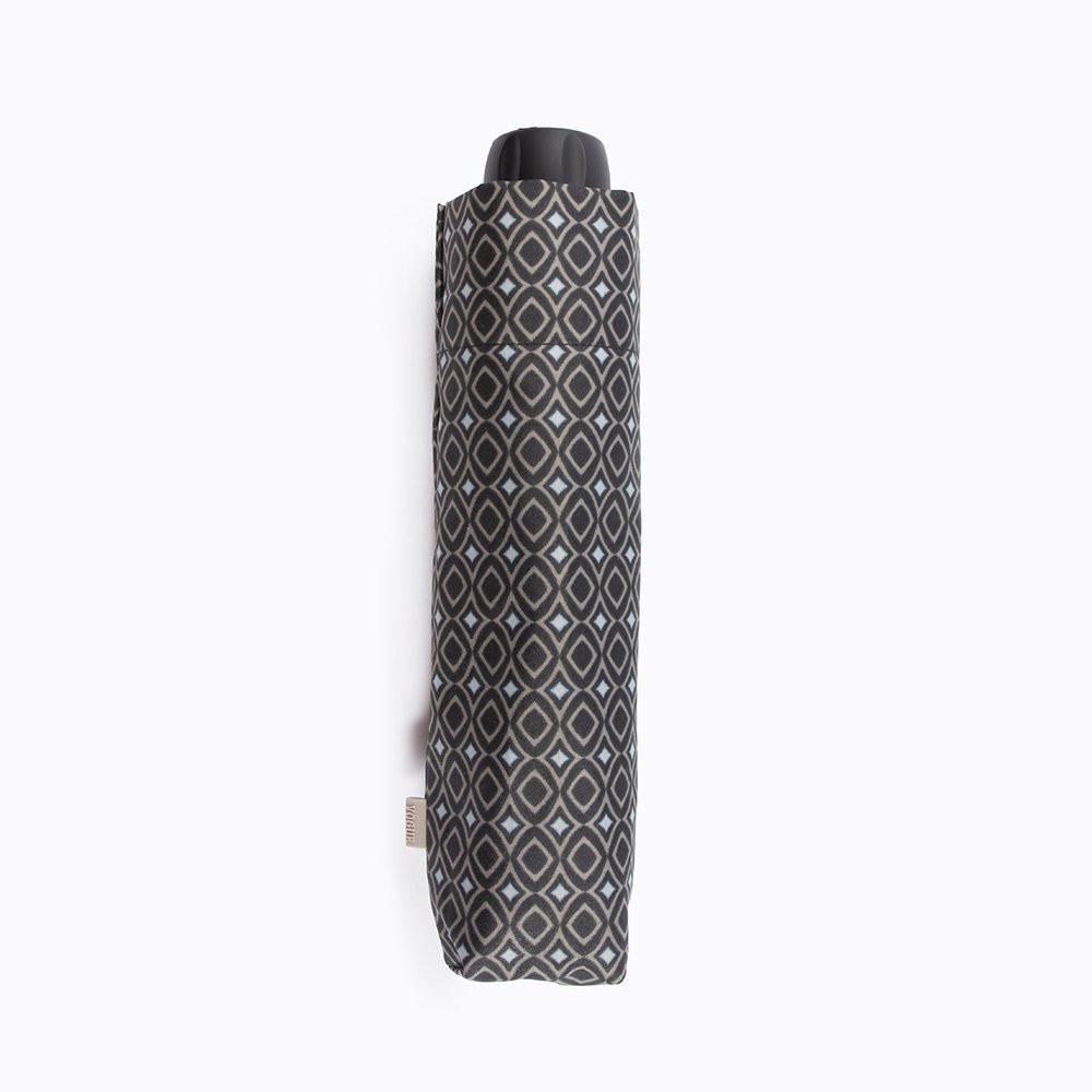 Vogue Regenschirm Basic Print Folding – faltbarer Taschenschirm für Herren, windgeschützt, 97 cm Durchmesser, kompakt 24 cm.