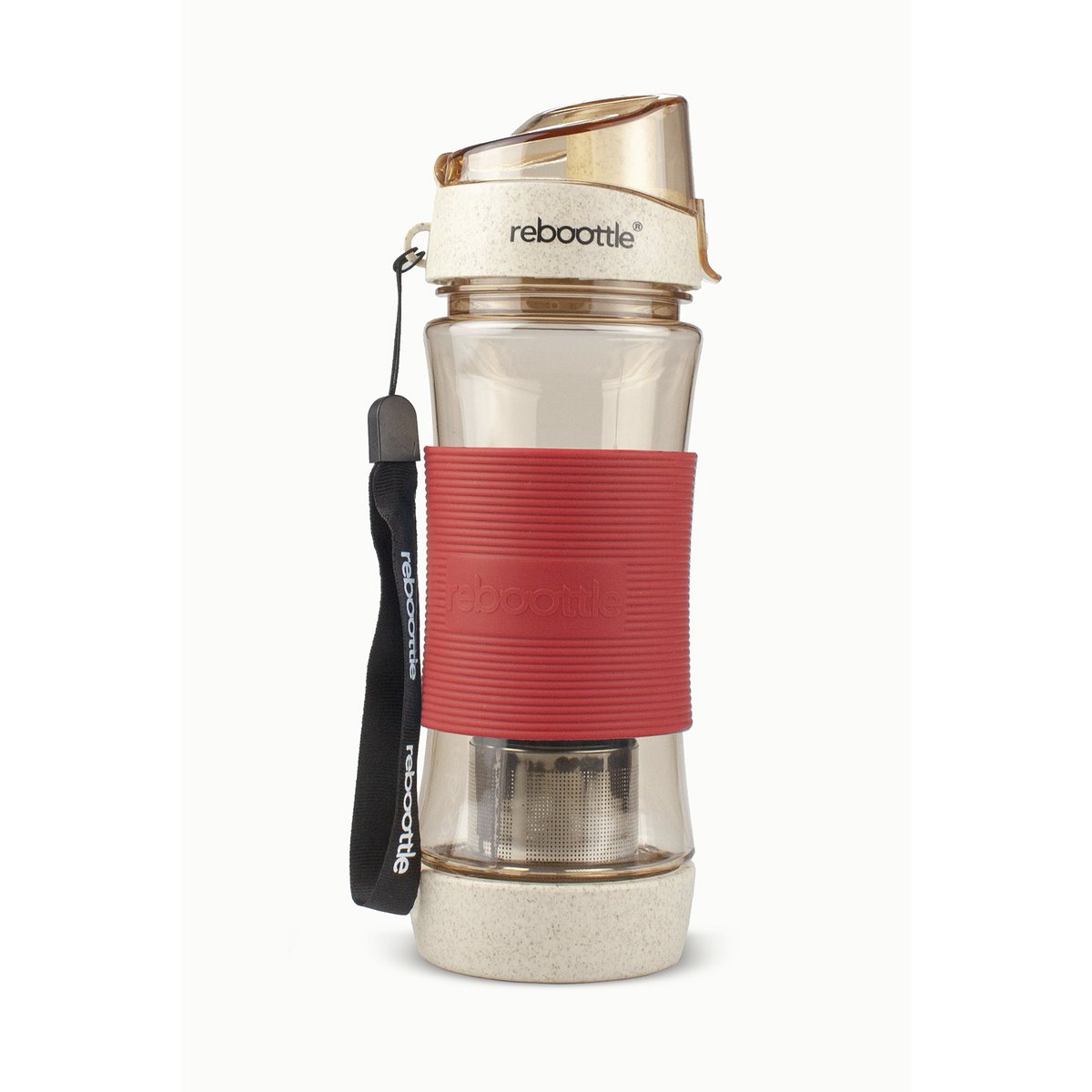 Tea Rebottle 450 ml – nachhaltige Trinkflasche mit Edelstahlfilter