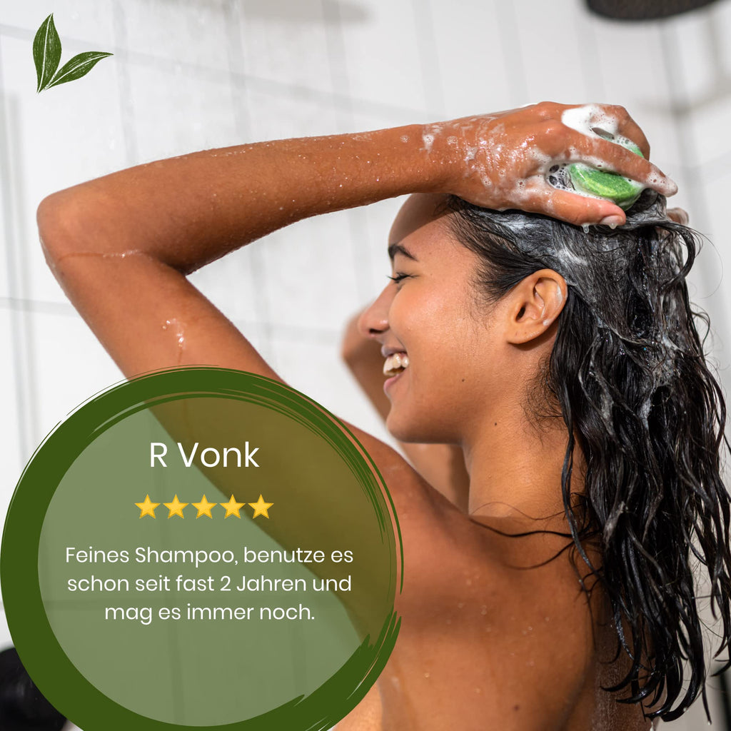 HappySoaps Shampoo Bar Aloe You Vera Much 70 g Aloe Vera für alle Haartypen