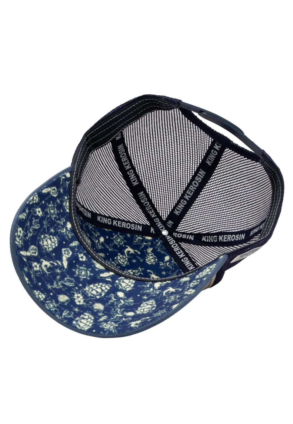 King Kerosin Trucker Cap Herren Cord Mesh Snapback Biker Rockabilly Vintage