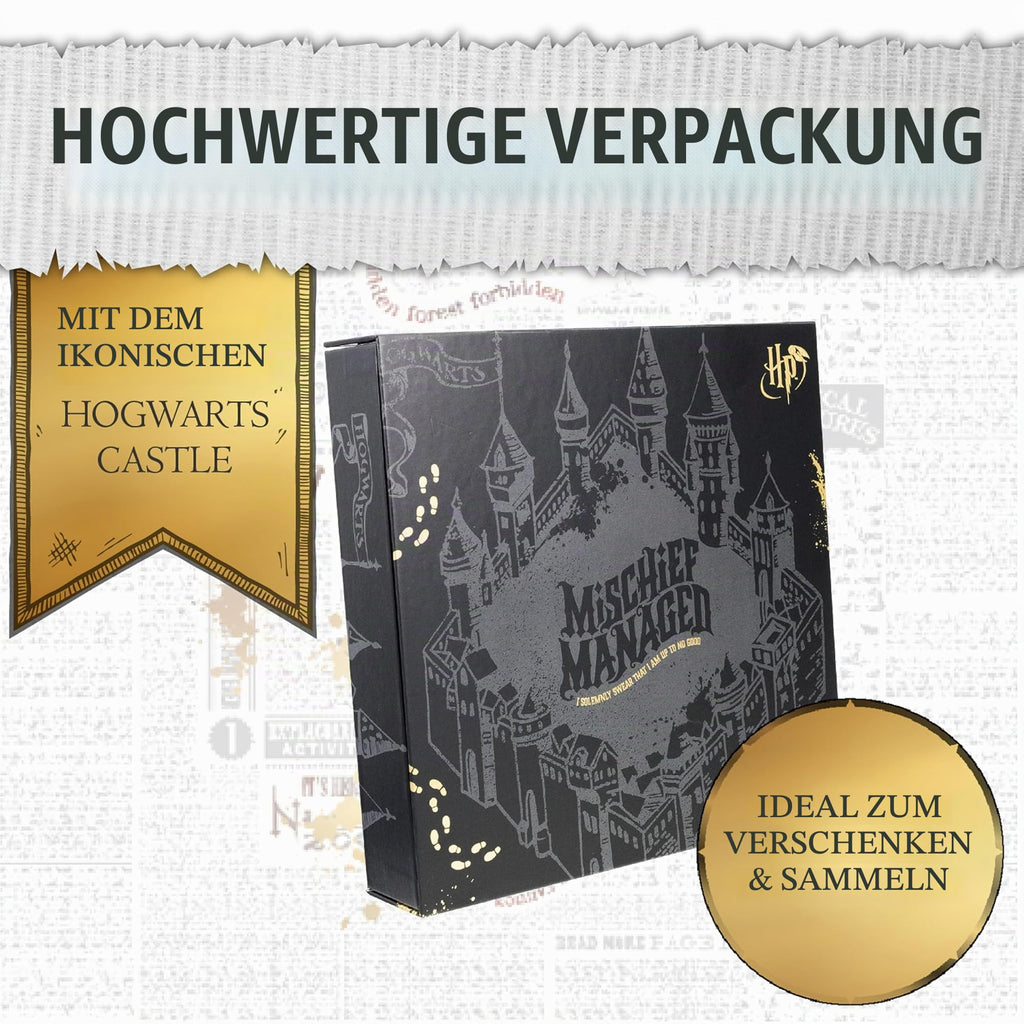 Harry Potter Geschenkbox Karte des Rumtreibers Schreibset Notizbuch Briefset