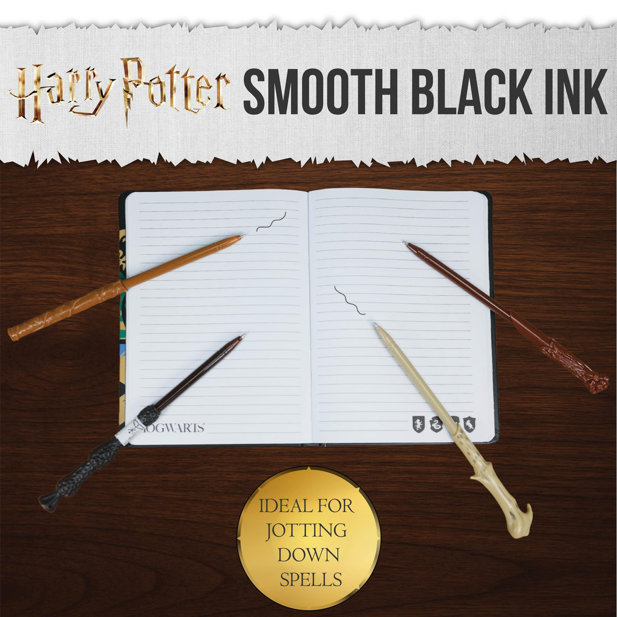 Harry Potter Zauberstab Stifte 4er/3er Set Harry Hermine Dumbledore Voldemort