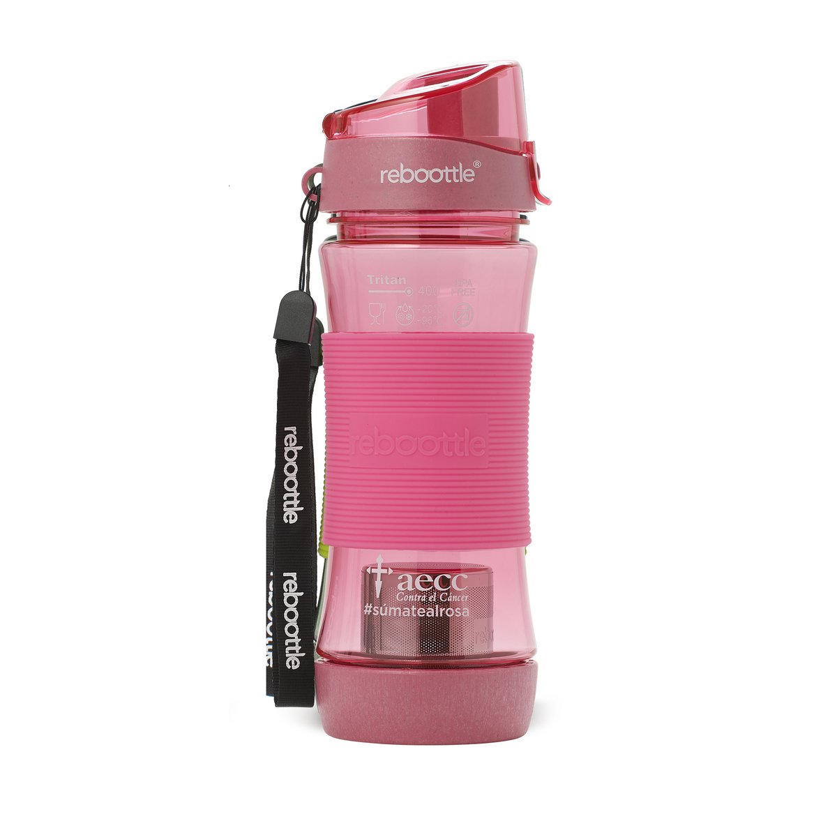 Tea Rebottle 450 ml – nachhaltige Trinkflasche mit Edelstahlfilter
