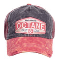 King Kerosin Herren Trucker Cap Im Used Look Octane Casual Bestickt Stickerei Streetwear Schnalle Trucker Cap Octane