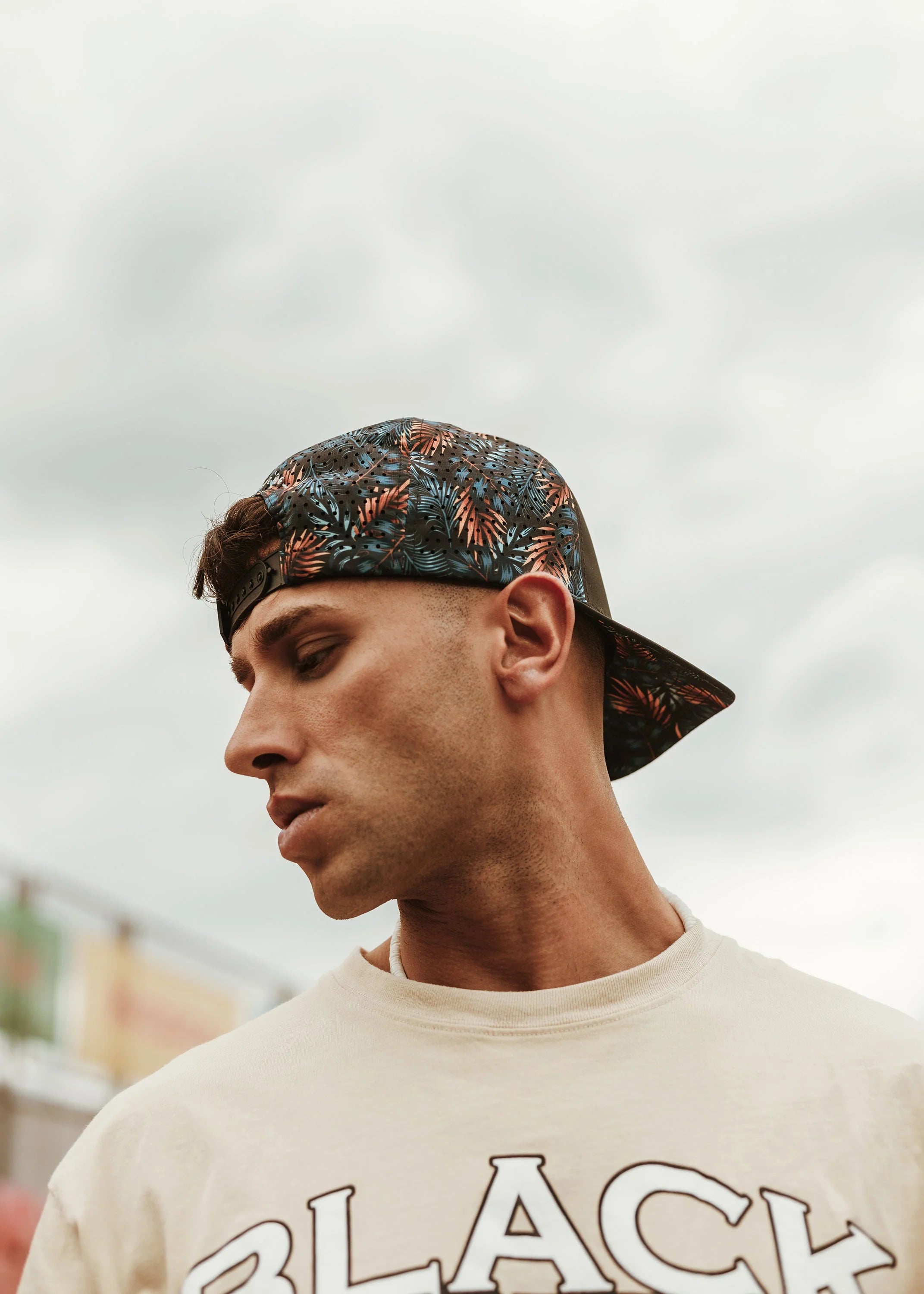 Blackskies Pro Flow Sports Performance Cap Floral – leichte Sport-Cap mit UV-Schutz