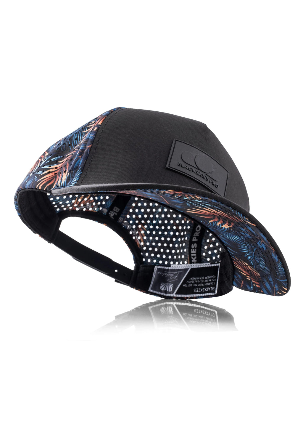 Blackskies Pro Flow Sports Performance Cap Floral – leichte Sport-Cap mit UV-Schutz