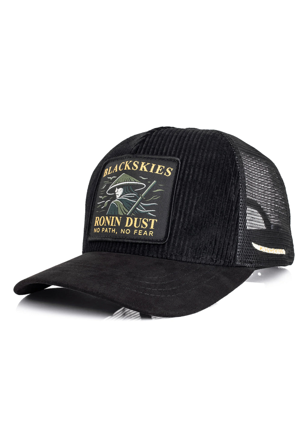 Ronin Dust Trucker Cap – Streetwear Cap mit Samurai-inspiriertem Design