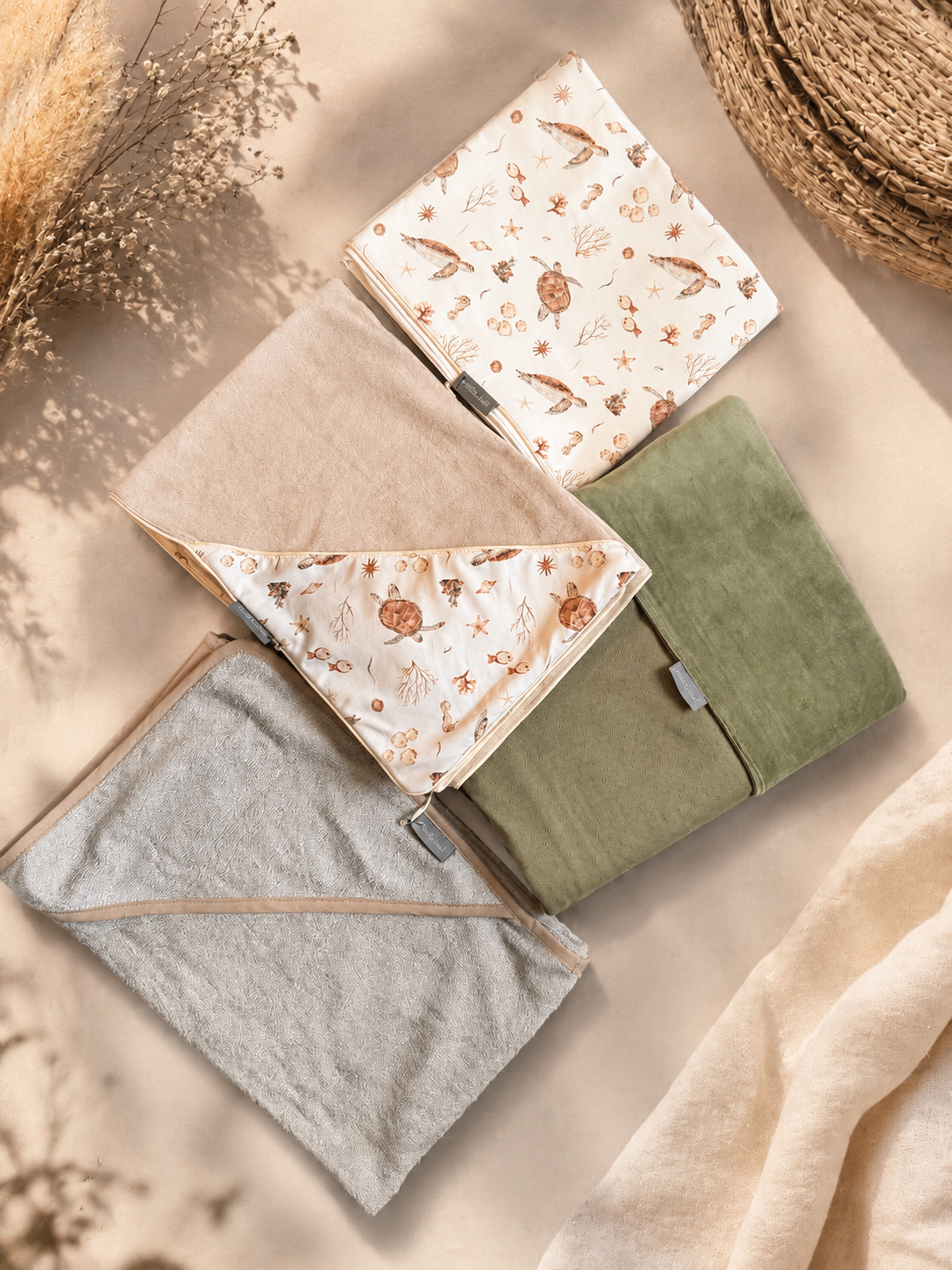 Premium Baby-Geschenkset – 10-teiliges Neugeborenen-Set mit Pflegezubehör.