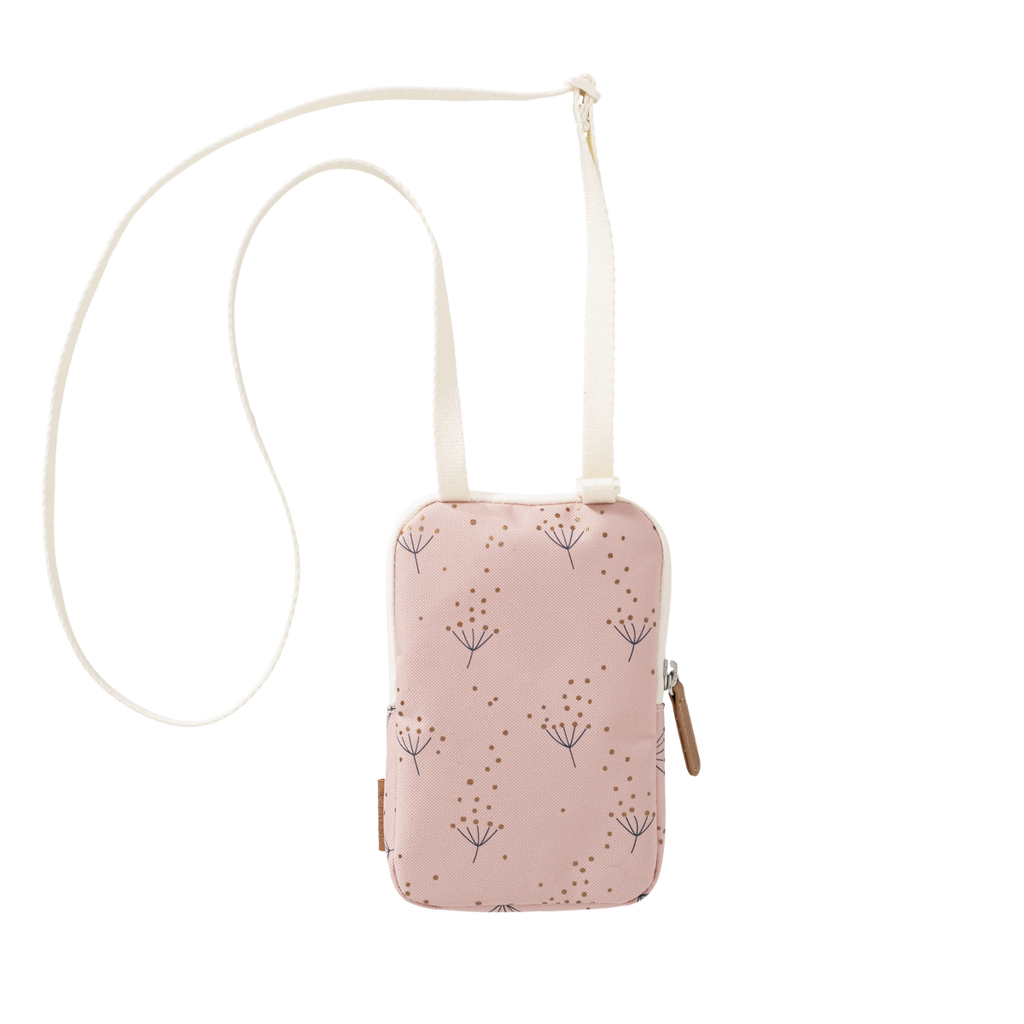 Fresk Kinder Umhängetasche Colour Block – kleine Crossbody Tasche für Handy, Karten & Kleinigkeiten, verstellbare Kordel 36–70 cm.