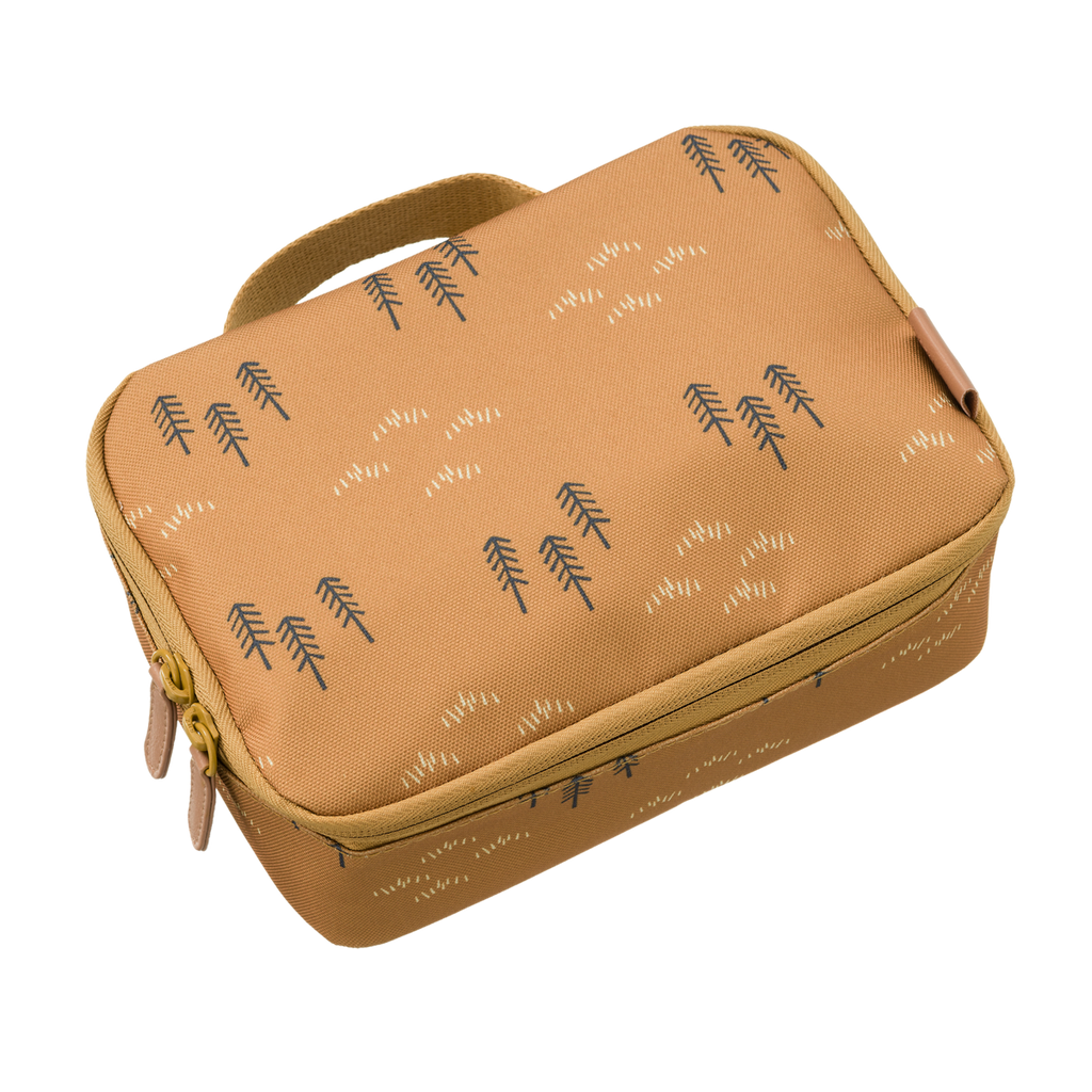 Fresk Kühltasche Wälder Fichte Gelb – Kinder Lunchbag aus recyceltem PET.