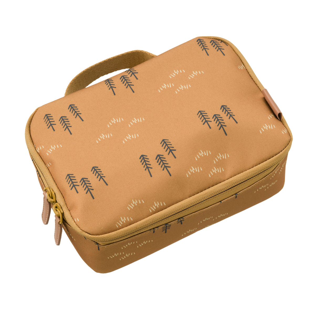 Fresk Kühltasche Wälder Fichte Gelb – Kinder Lunchbag aus recyceltem PET.