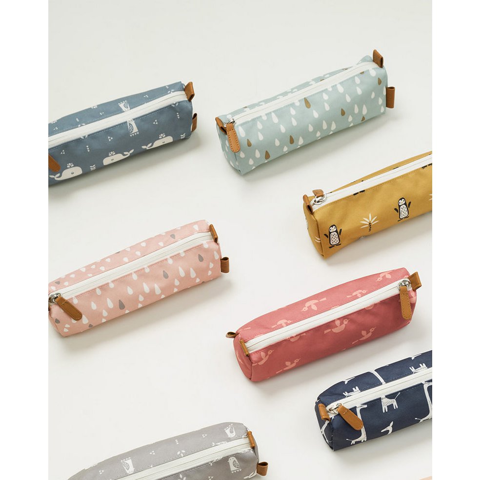 Fresk Federmäppchen Kinder – wasserabweisendes Mäppchen aus recyceltem PET, 22 x 6 x 7 cm, für Schule, Kindergarten & Reise