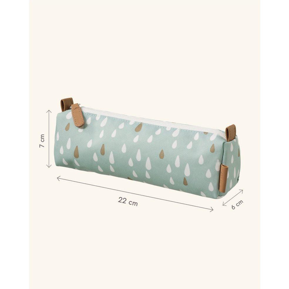 Fresk Federmäppchen Kinder – wasserabweisendes Mäppchen aus recyceltem PET, 22 x 6 x 7 cm, für Schule, Kindergarten & Reise.