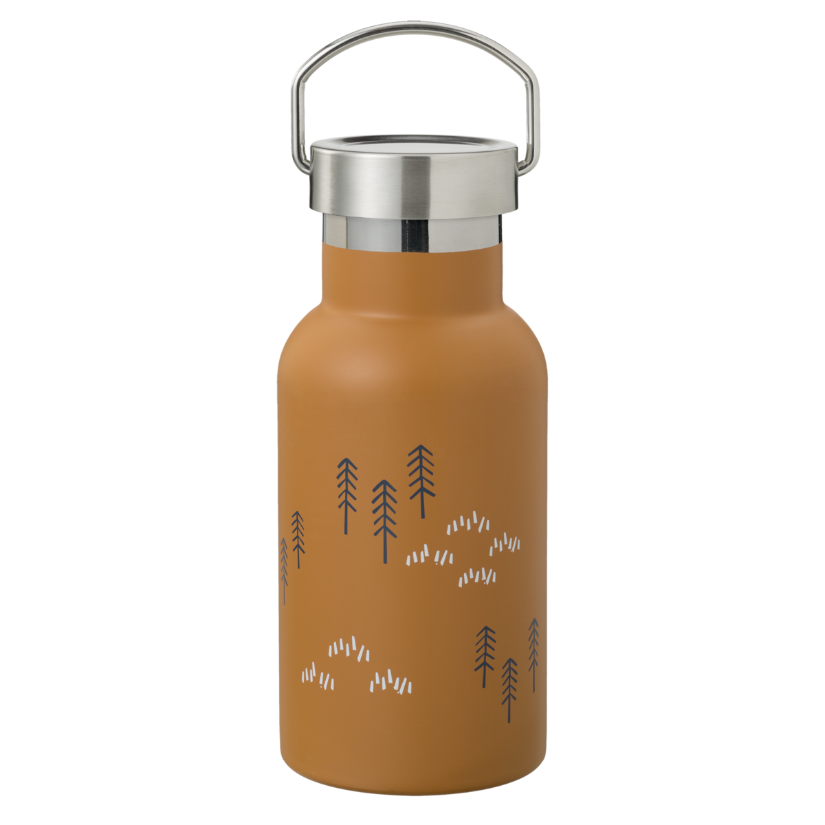 Fresk Thermosflasche Kinder 350 ml – doppelwandige Edelstahl-Trinkflasche mit 2 Verschlüssen, Strohhalm & Reinigungsbürste, BPA-frei.