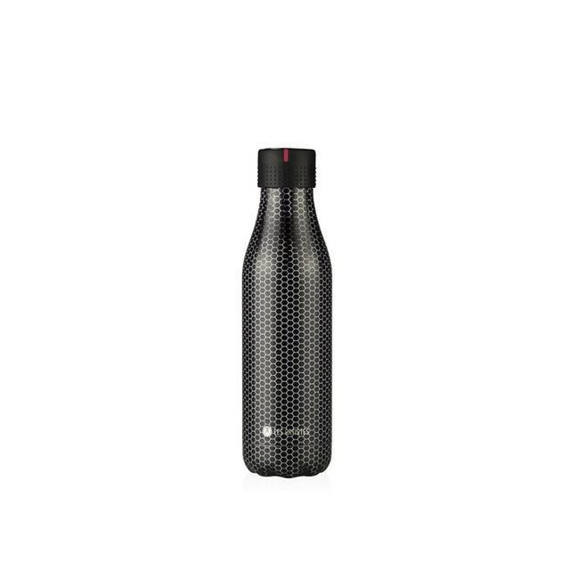 LAP Thermosflasche 500 ml Metal Texture – Soft-Touch Isolierflasche.