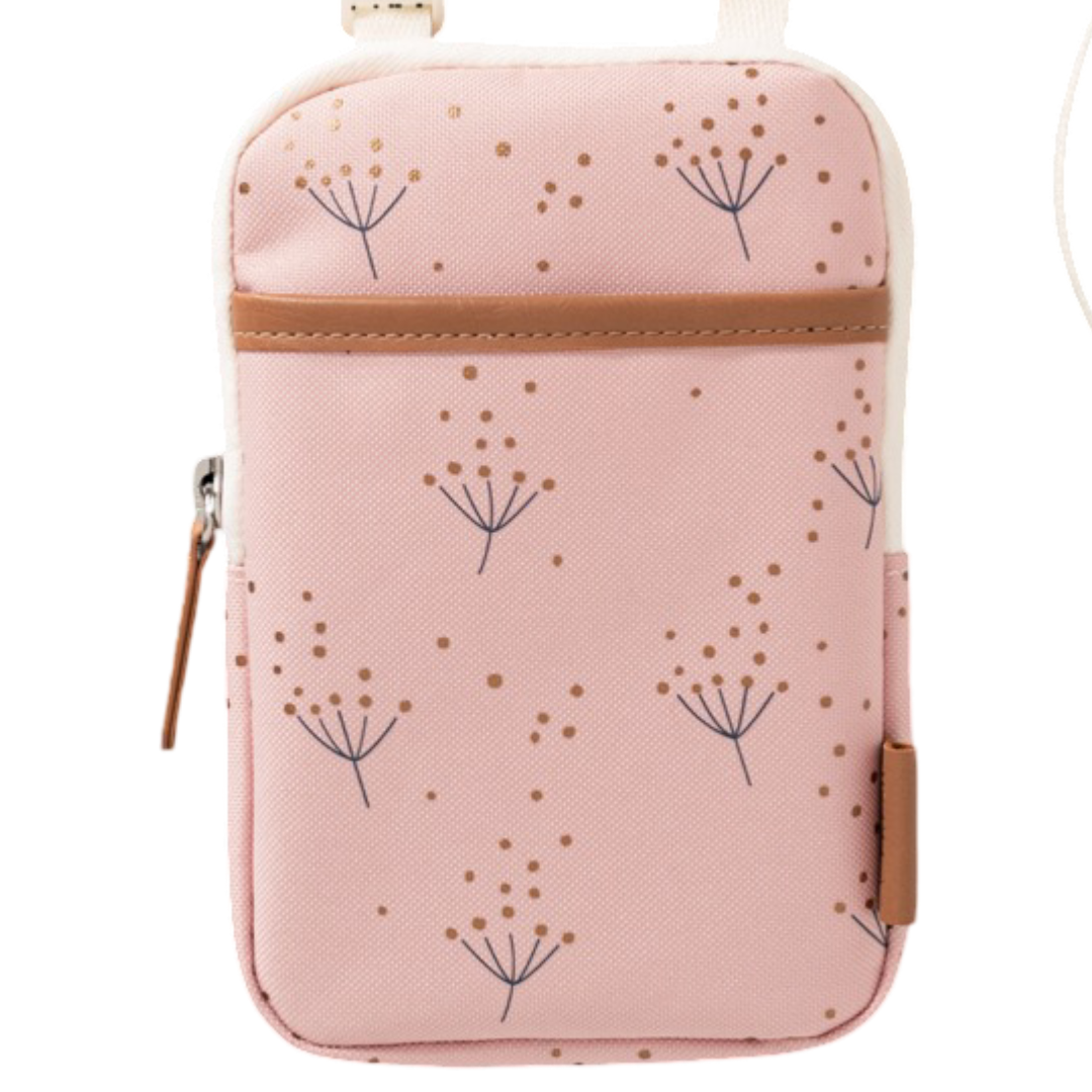 Fresk Kinder Umhängetasche Colour Block – kleine Crossbody Tasche für Handy, Karten & Kleinigkeiten, verstellbare Kordel 36–70 cm.