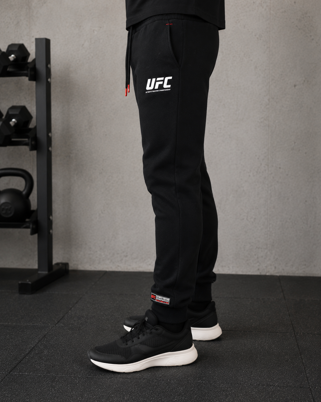Offizielle UFC Jogginghose Herren Schwarz