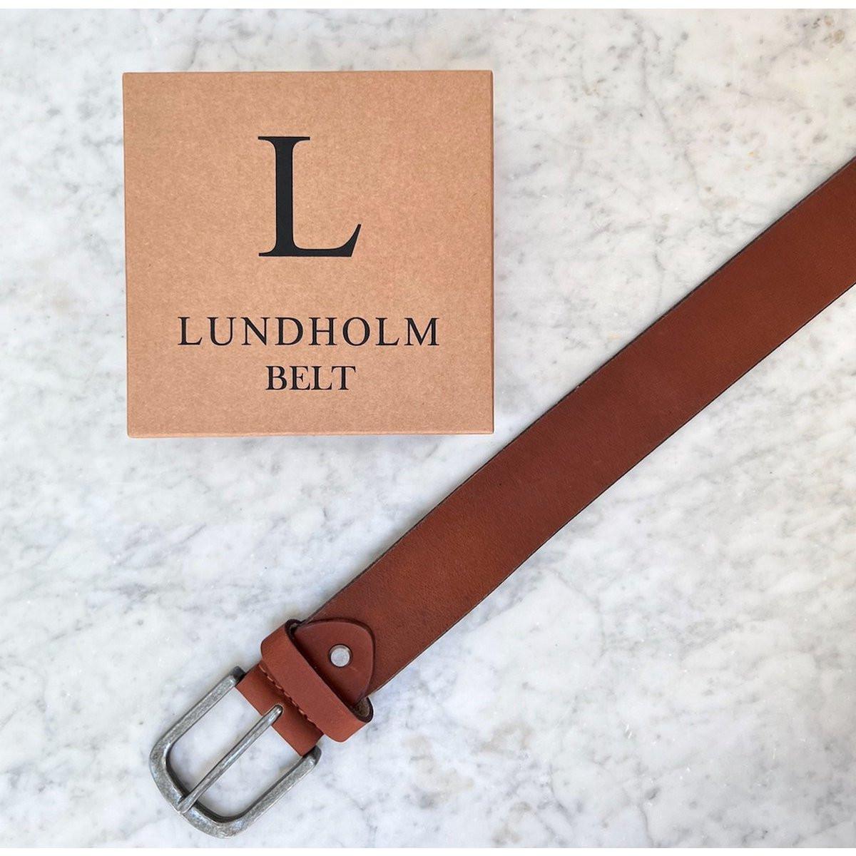 Lundholm Ledergürtel Herren – Göteborg-Serie