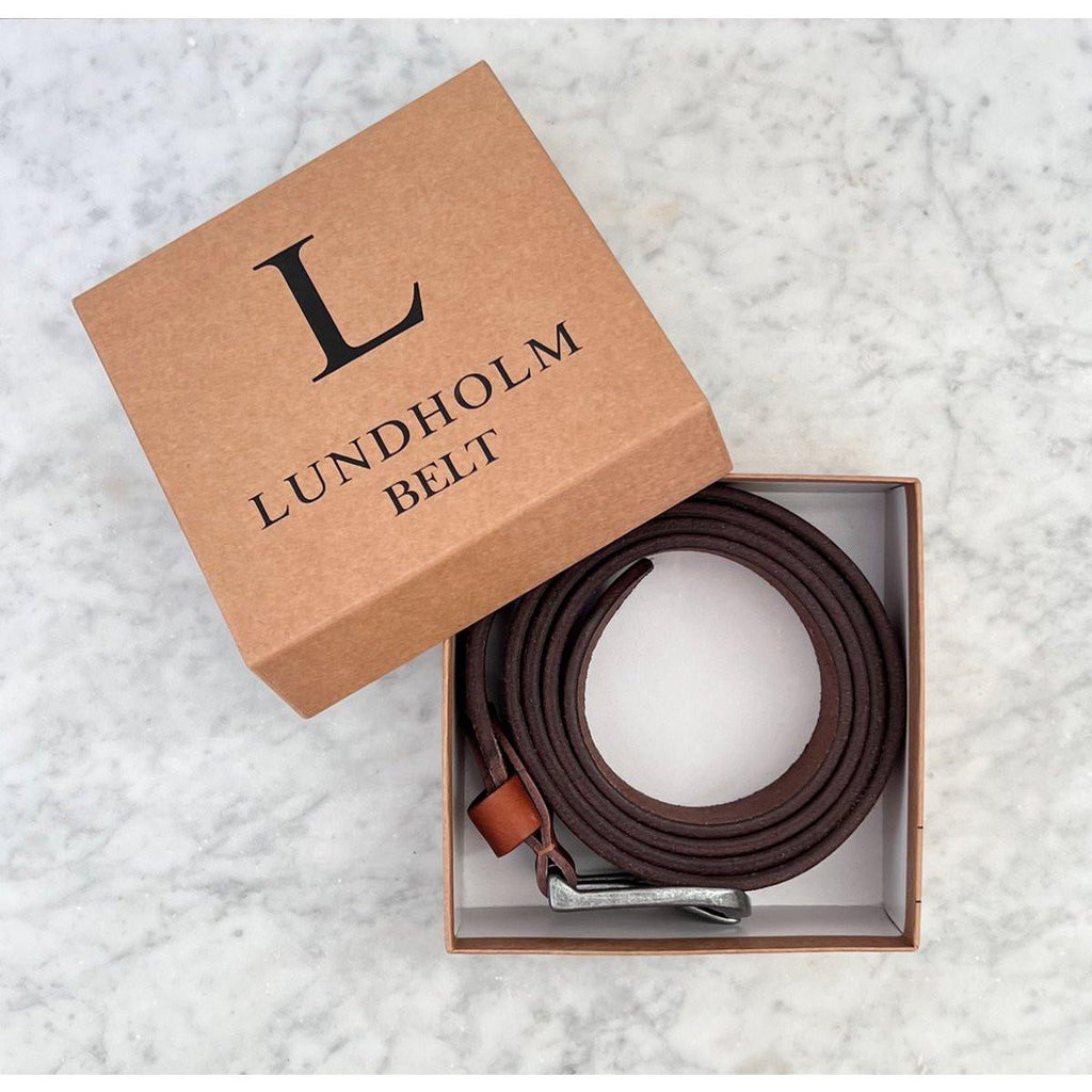 Lundholm Ledergürtel Herren – Göteborg-Serie