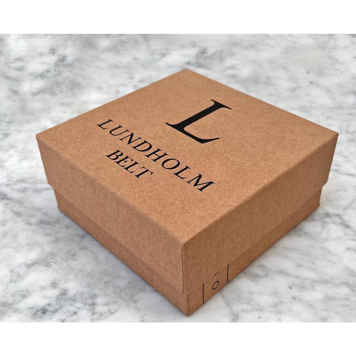 Lundholm Ledergürtel Herren – Göteborg-Serie