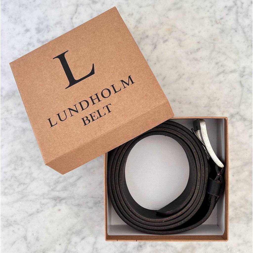 Lundholm Ledergürtel Herren – Göteborg-Serie