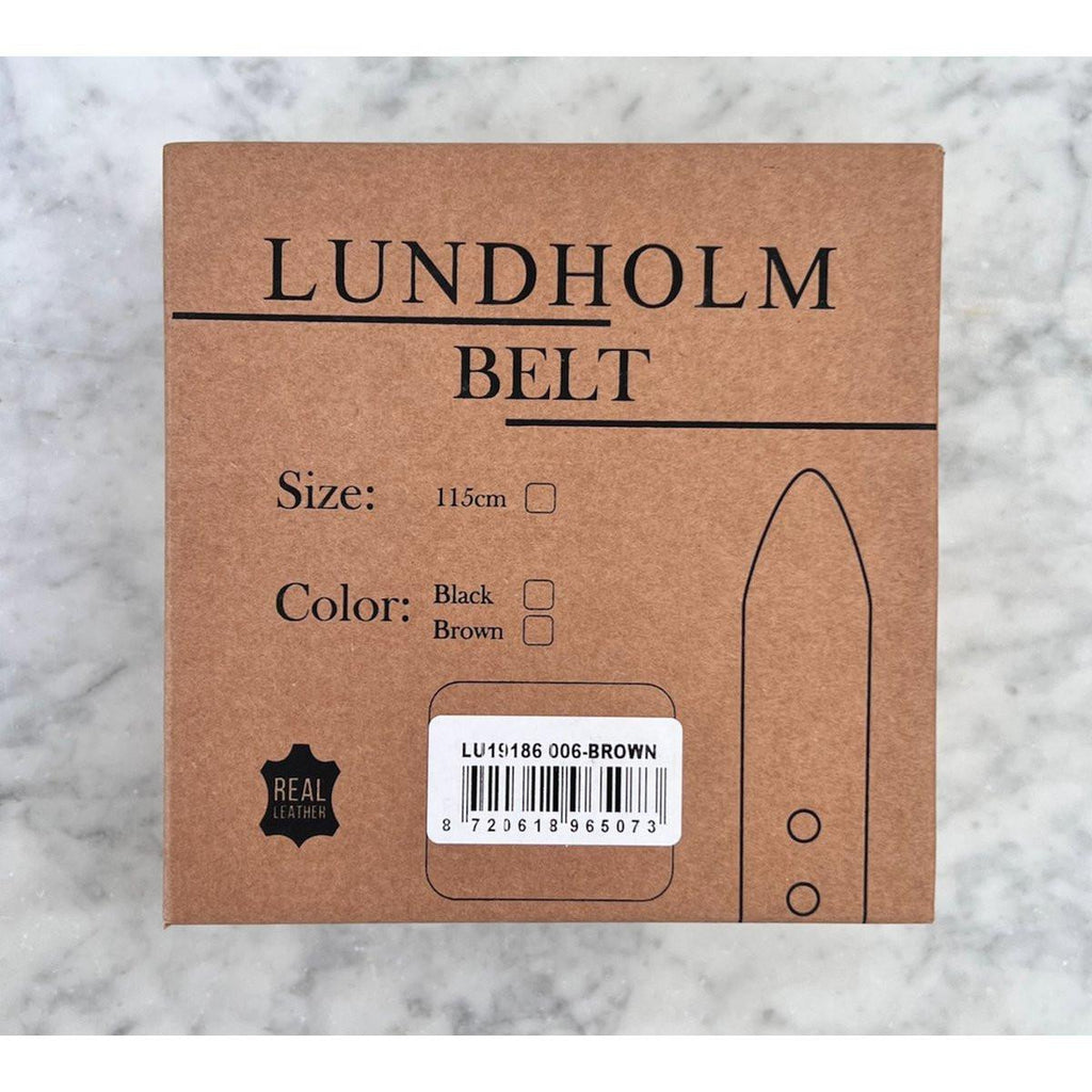 Lundholm Ledergürtel Herren – Göteborg-Serie
