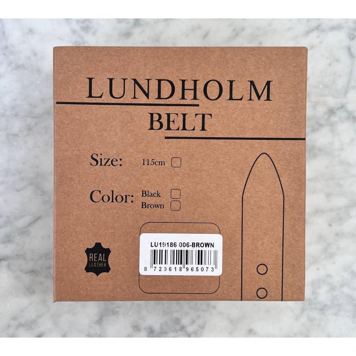 Lundholm Ledergürtel Herren – Göteborg-Serie