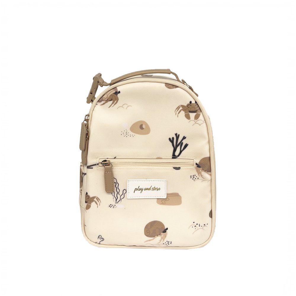Play & Store Kinder-Lunchtasche Sands – isolierte Lunchbag als Rucksack & Umhängetasche
