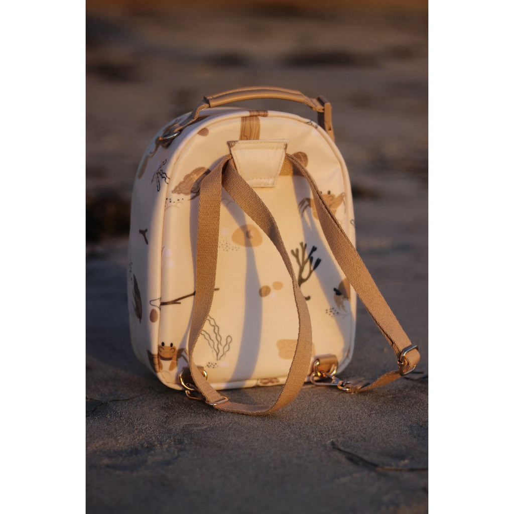 Play & Store Kinder-Lunchtasche Sands – isolierte Lunchbag als Rucksack & Umhängetasche