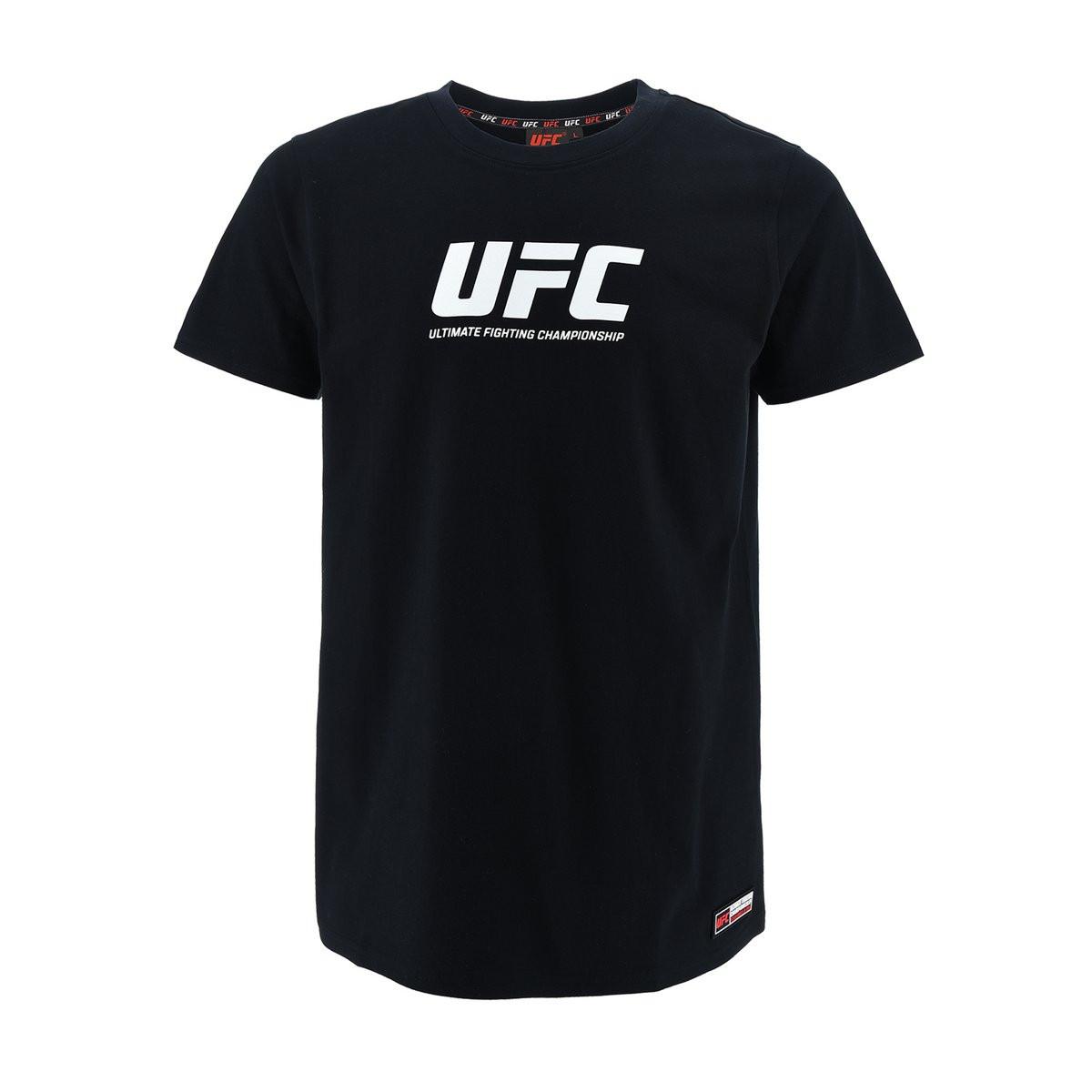 Offizielles UFC T-Shirt Herren Schwarz – Kollektion 2025/2026