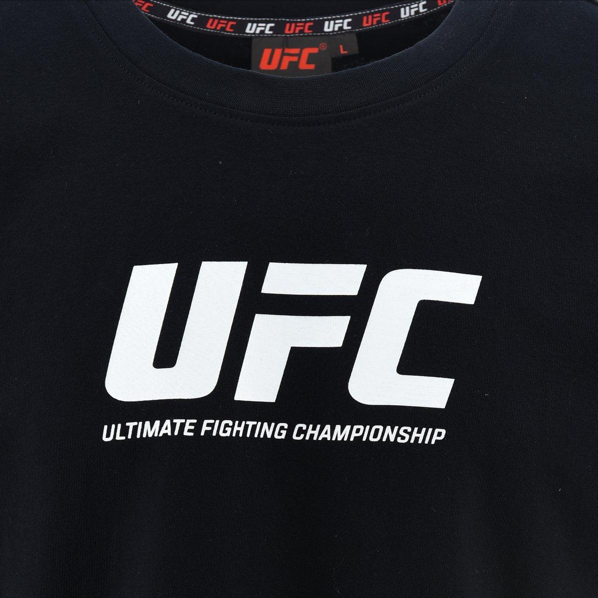Offizielles UFC T-Shirt Herren Schwarz – Kollektion 2025/2026