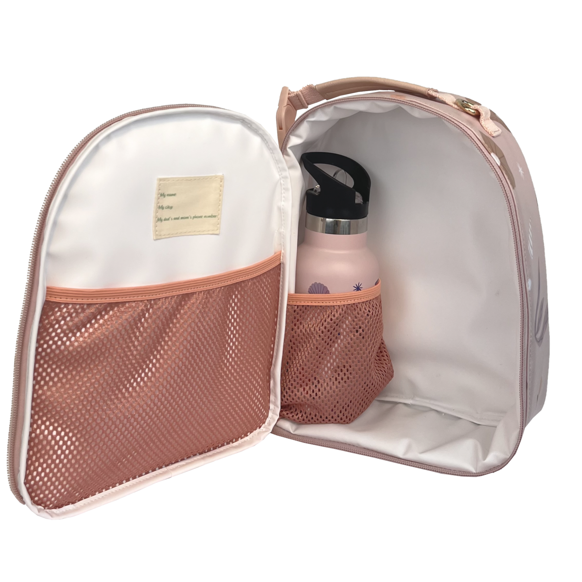 Play & Store Kinder-Lunchtasche Sands – isolierte Lunchbag als Rucksack & Umhängetasche