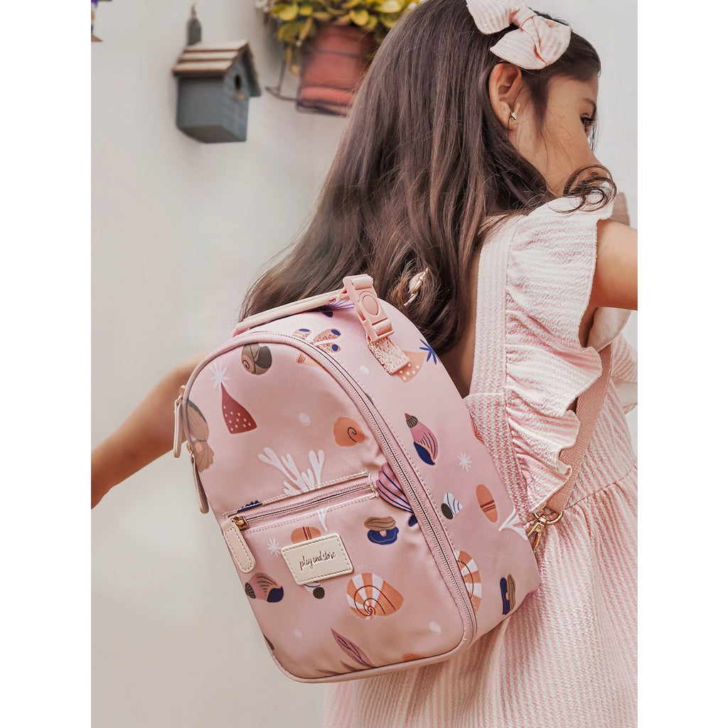Play & Store Kinder-Lunchtasche Sands – isolierte Lunchbag als Rucksack & Umhängetasche