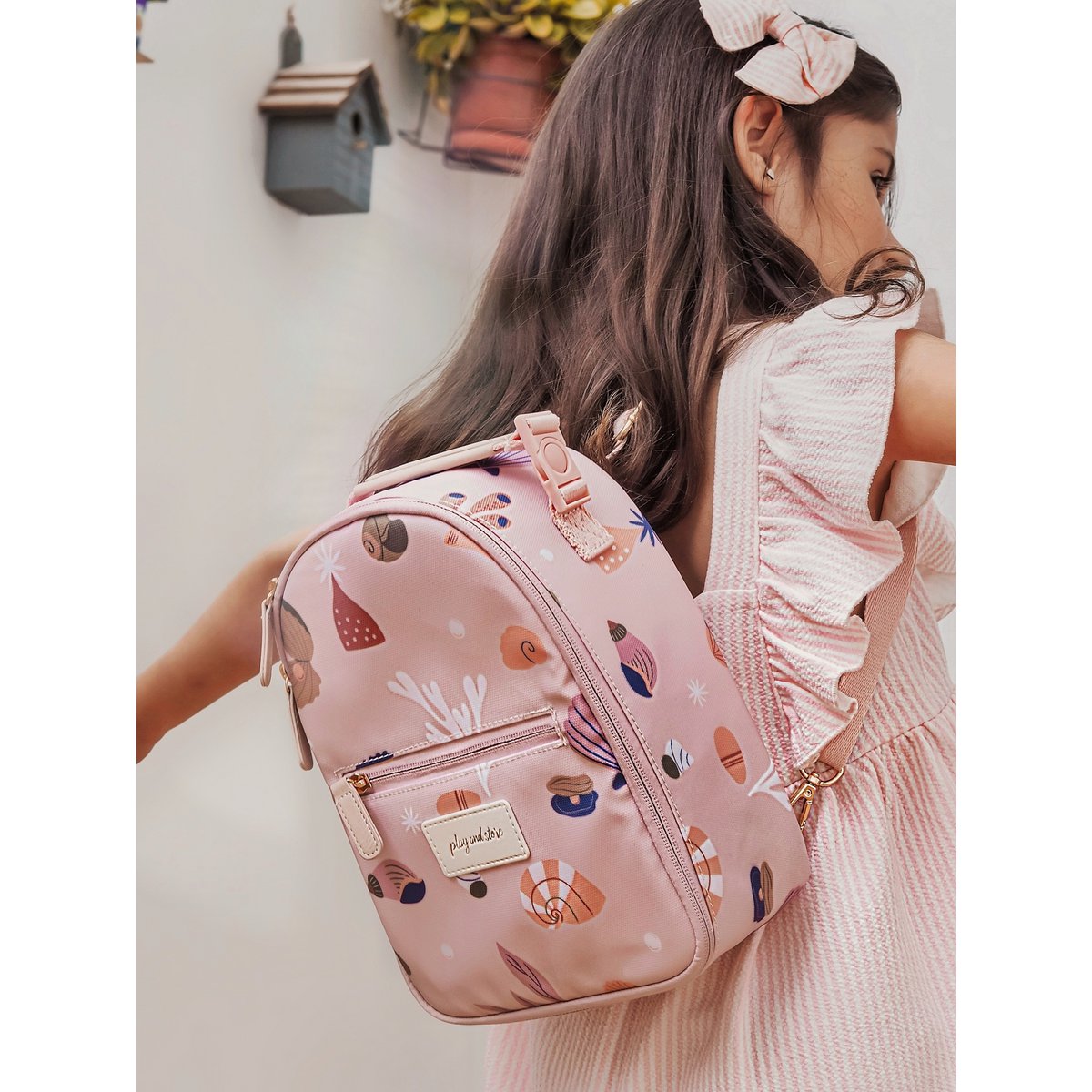 Play & Store Kinder-Lunchtasche Sands – isolierte Lunchbag als Rucksack & Umhängetasche