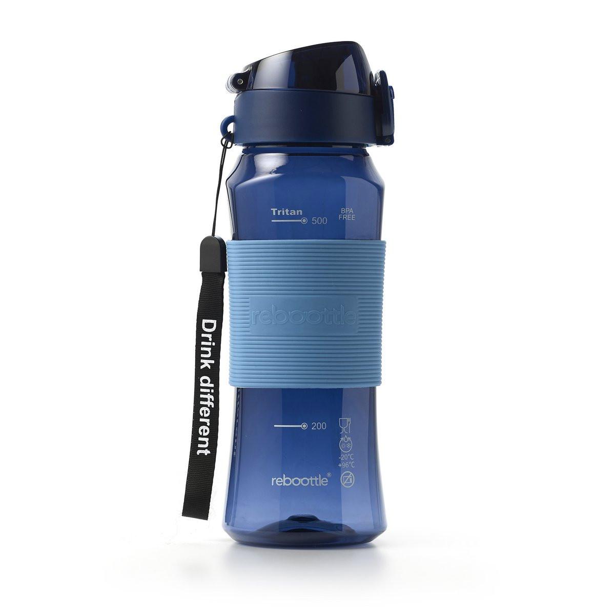 Sport-Casual Trinkflasche 500 ml – nachhaltige Tritan Sportflasche BPA-frei.