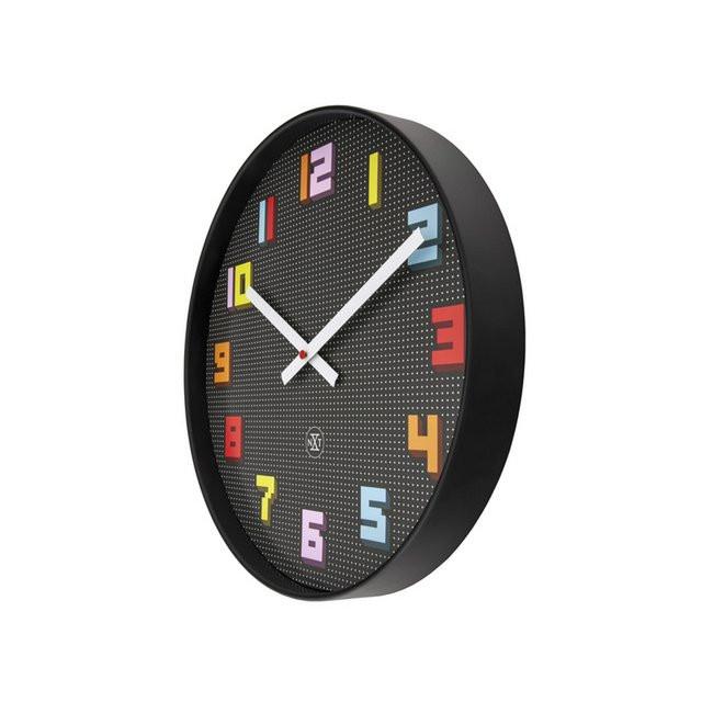 nXt Wanduhr Game 35 cm – Gaming Uhr im 8-Bit Retro Design.
