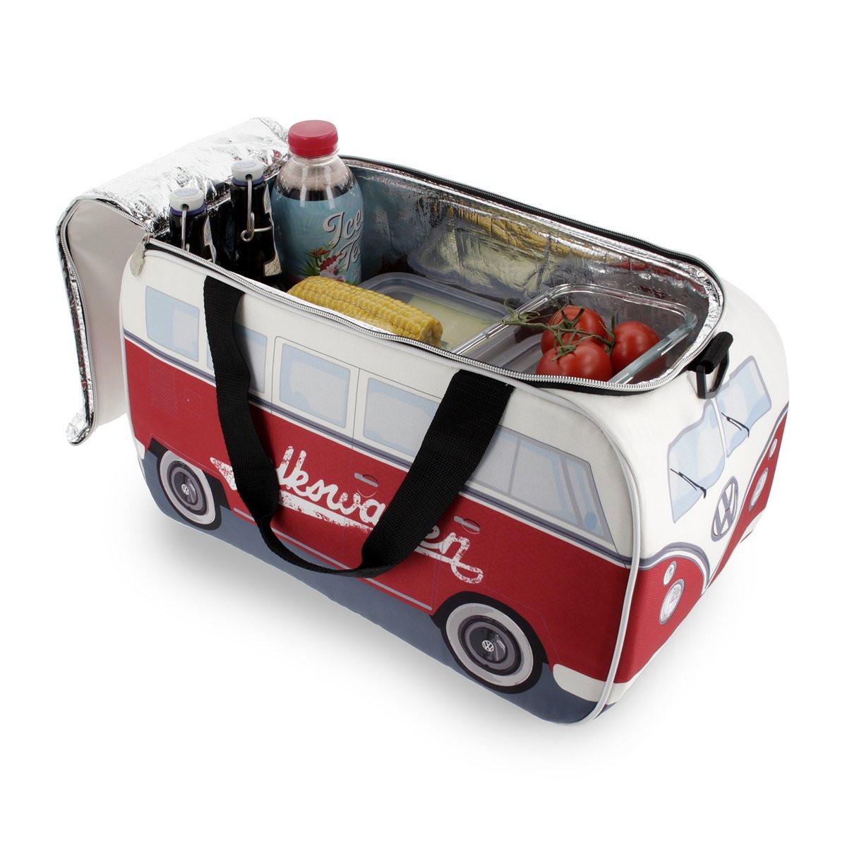 BRISA VW Collection Volkswagen T1 Bus Kühltasche 25 L – offiziell lizenzierte Isoliertasche