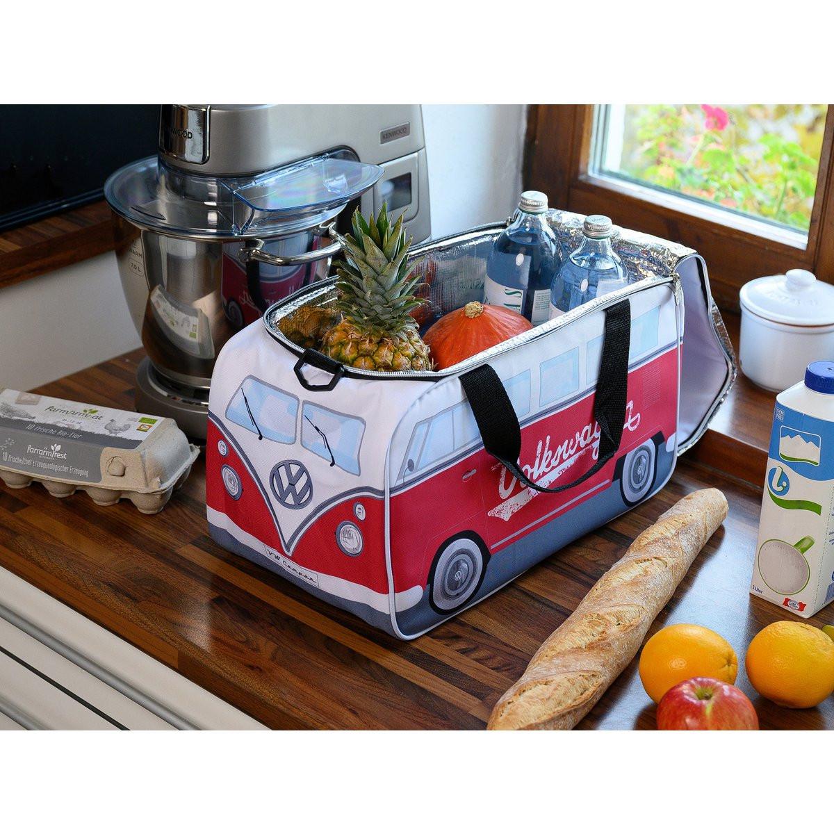 BRISA VW Collection Volkswagen T1 Bus Kühltasche 25 L – offiziell lizenzierte Isoliertasche