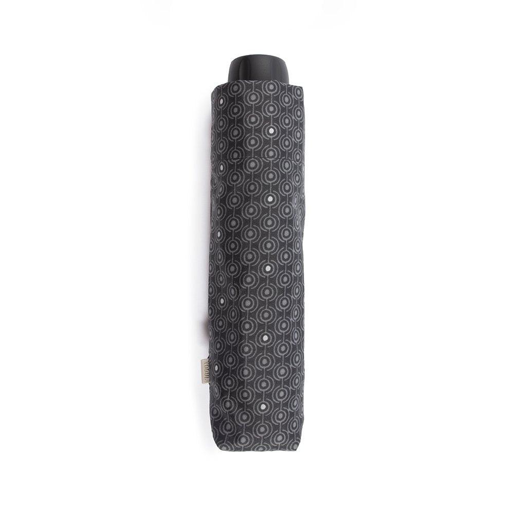 Vogue Regenschirm Basic Print Folding – faltbarer Taschenschirm für Herren, windgeschützt, 97 cm Durchmesser, kompakt 24 cm.