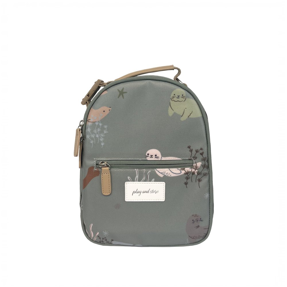 Play & Store Kinder-Lunchtasche Sands – isolierte Lunchbag als Rucksack & Umhängetasche